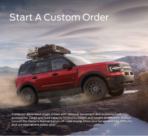 Start a custom order | Fritts Ford in Riverside CA
